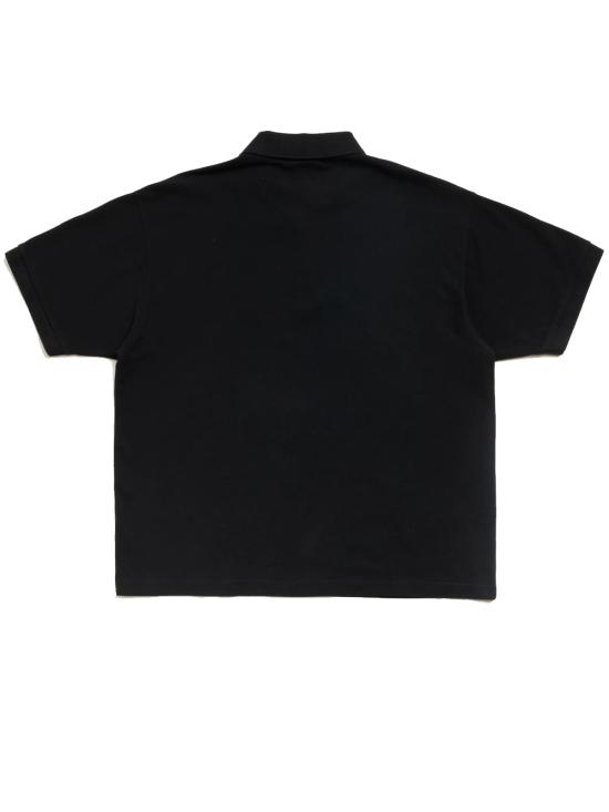 26FW 스투시 폴로 티셔츠 1140367 0001 Black - STUSSY