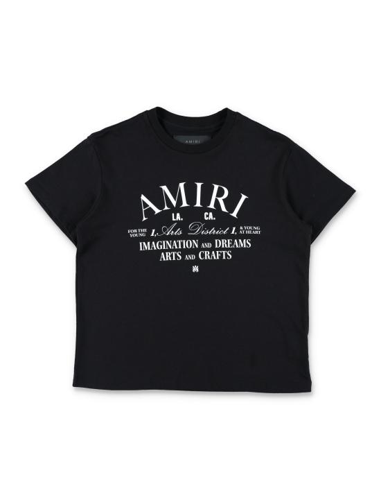 26FW [키즈] 아미리 티셔츠 PXKJT062 001 NERO - AMIRI