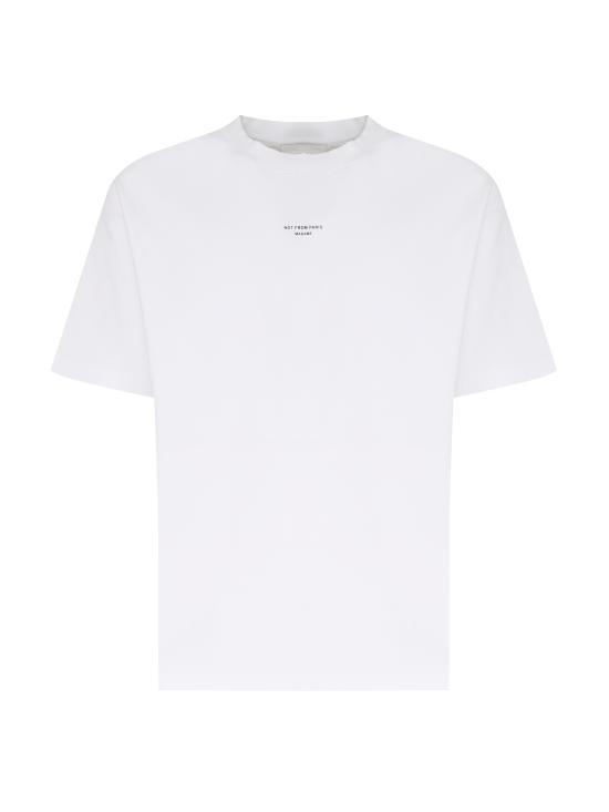 26FW 드롤드무슈 반팔 티셔츠 PERMTS202CO002 OPW OPTIC WHITE