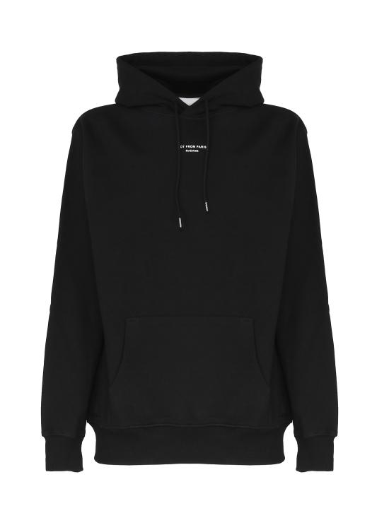 26FW 드롤드무슈 후드 티셔츠 PERMHO161CO127 BL BLACK - DROLE DE MONSIEUR