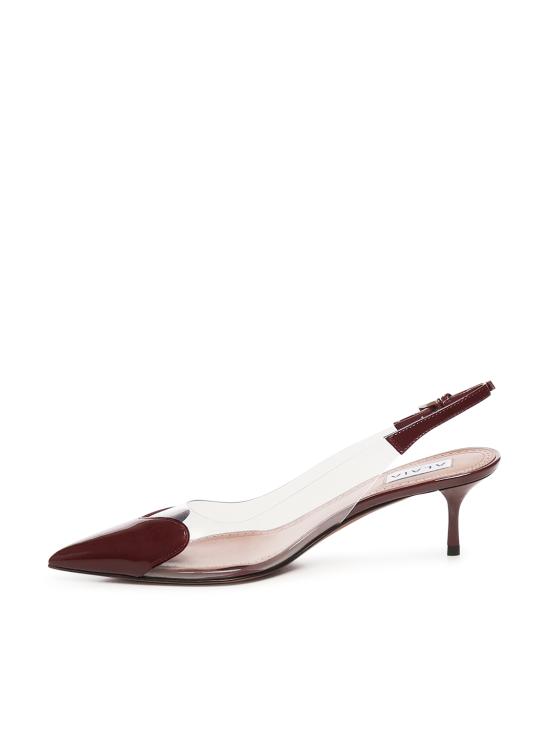 26FW 알라이아 힐/펌프스 AA3E057CK150 325 ROUGE GRENAT - ALAIA