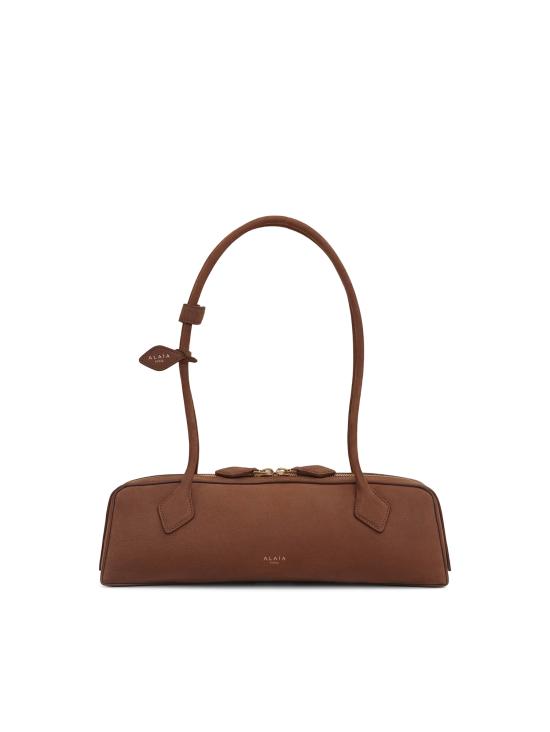26FW 알라이아 르 테켈 미디움 레더 숄더백 AA1S06033CA214 731 BROWN