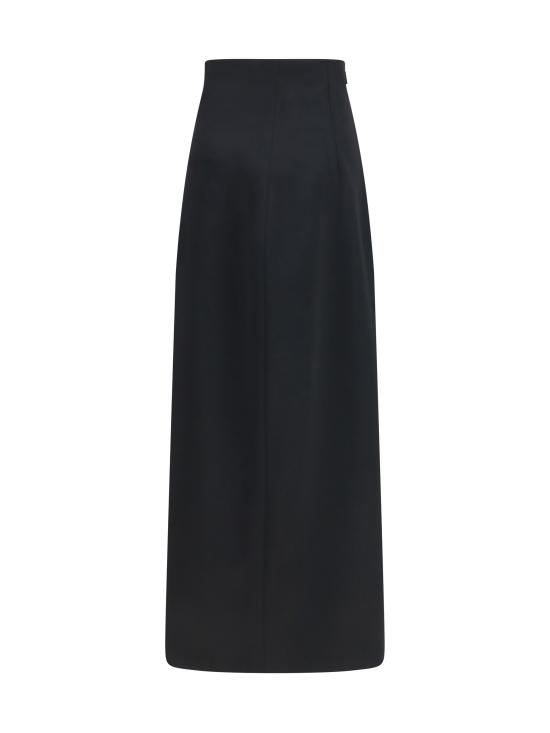 26SS 더로우 롱 스커트 11044 W4600 BLK BLACK - THE ROW