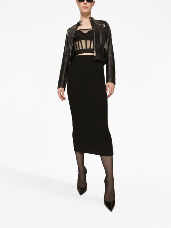 26SS 돌체앤가바나 민소매 티셔츠 F778QT FLMRWN0000 Nero - DOLCE & GABBANA