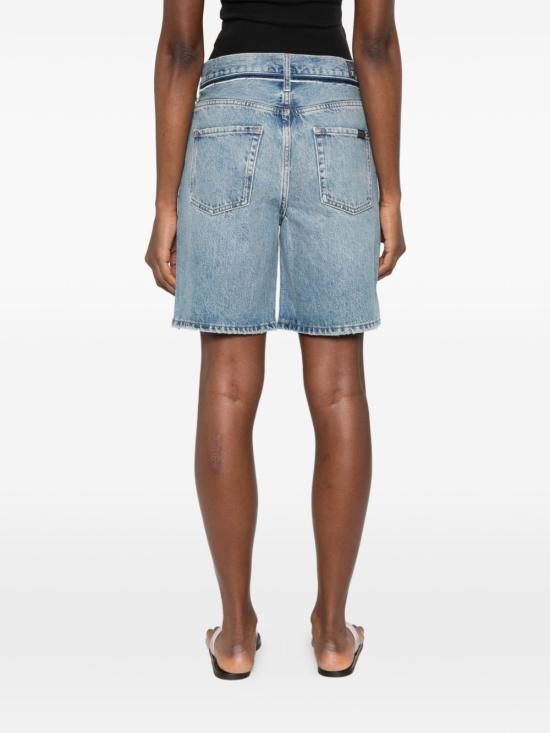26SS 세븐포올맨카인드 데님 숏팬츠 7U870E35 3DL Azzurro - 7 FOR ALL MANKIND