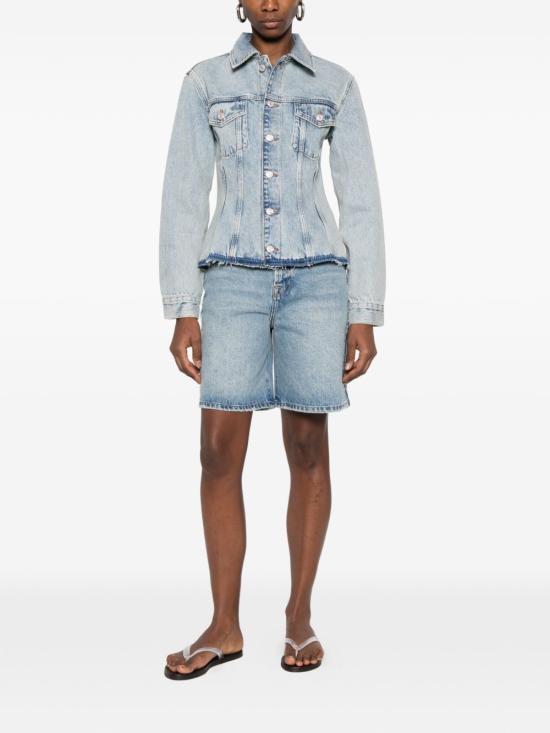 26SS 세븐포올맨카인드 데님 숏팬츠 7U870E35 3DL Azzurro - 7 FOR ALL MANKIND