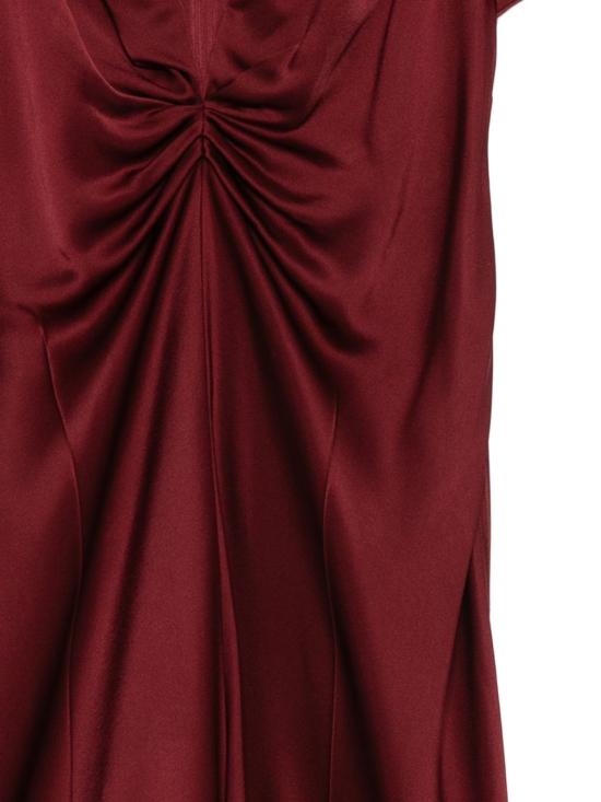 26FW 빅토리아 베컴 롱 원피스 1226WDR005195D BURGUNDY Bordeaux - VICTORIA BECKHAM