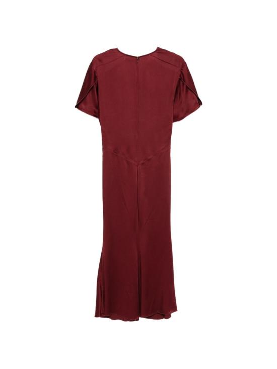 26FW 빅토리아 베컴 롱 원피스 1226WDR005195D BURGUNDY Bordeaux - VICTORIA BECKHAM