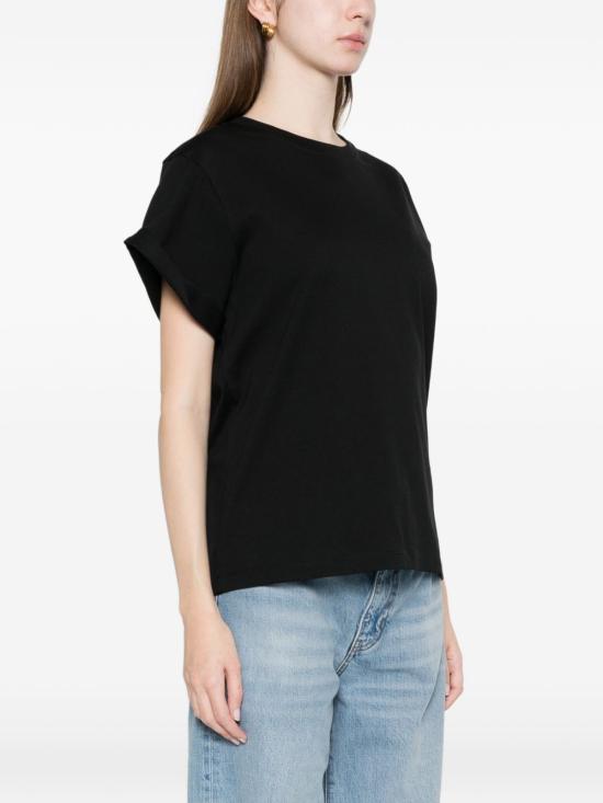 26FW 빅토리아 베컴 반팔 티셔츠 1226JTS007471A BLACK NERO - VICTORIA BECKHAM