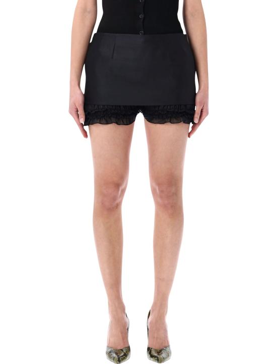 26SS 마그다뷰트림 숏팬츠 189526 BLACK Nero