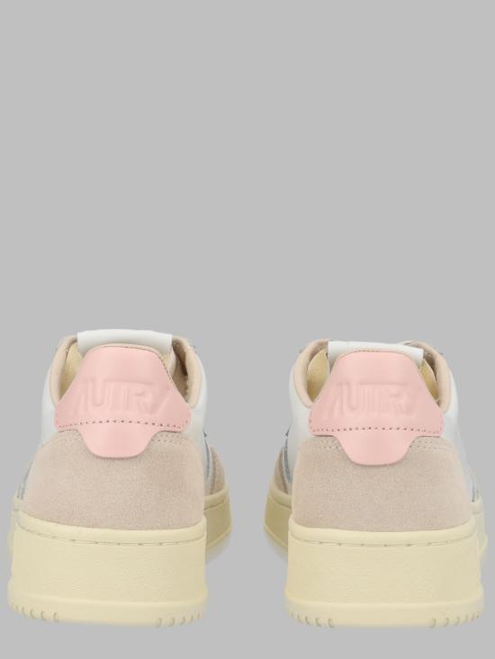 26FW 오트리 메달리스트 로우 레더 스니커즈 AULW LS37 WHITE - AUTRY