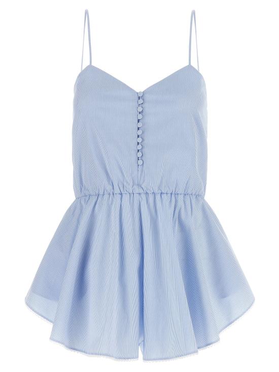 26SS 안다마네 숏 원피스 TM190165ATNC200LIGHTBLUEWHITE
