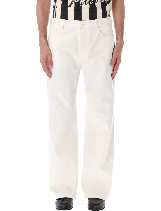 26SS 아미 코튼 라지 핏 진 HTR450DE0126 136 Bianco