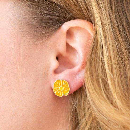  Jenny Lemons 이어링 제니 레몬 포피 에나멜 귀걸이 - OTHER BRANDS