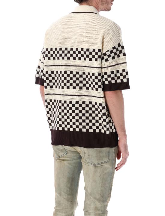 26SS 아미리 가디건 AMTOKN1083 271 ALABASTER BROWN - AMIRI