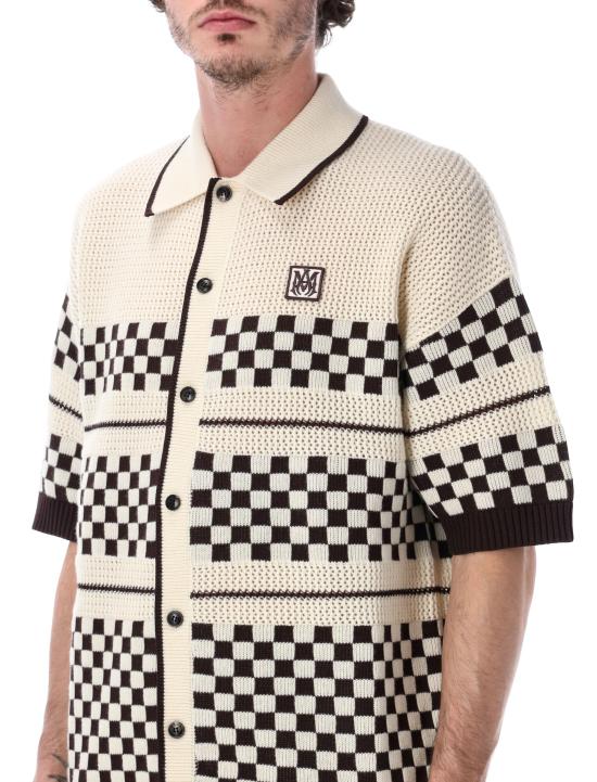 26SS 아미리 가디건 AMTOKN1083 271 ALABASTER BROWN - AMIRI