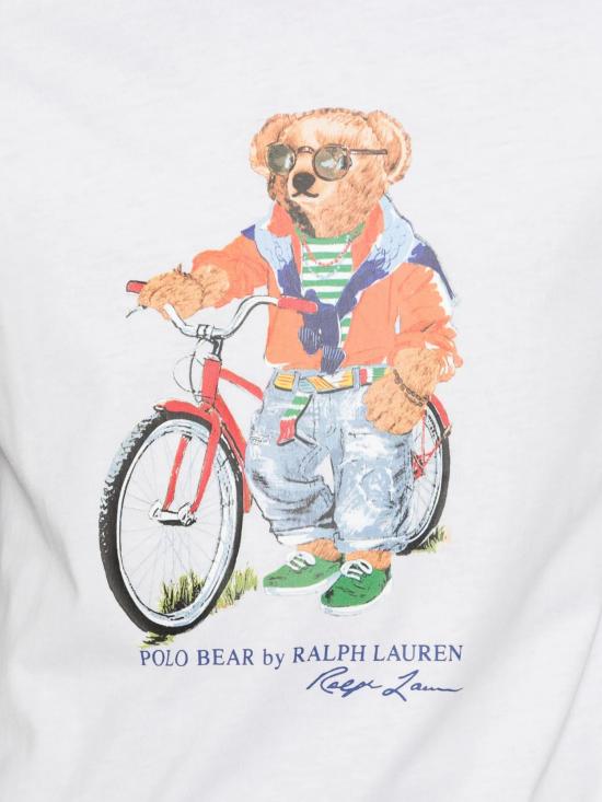 26SS 폴로 랄프로렌 반팔 티셔츠 710B16612 002 WHITE SUMMER BEAR - POLO RALPH LAUREN