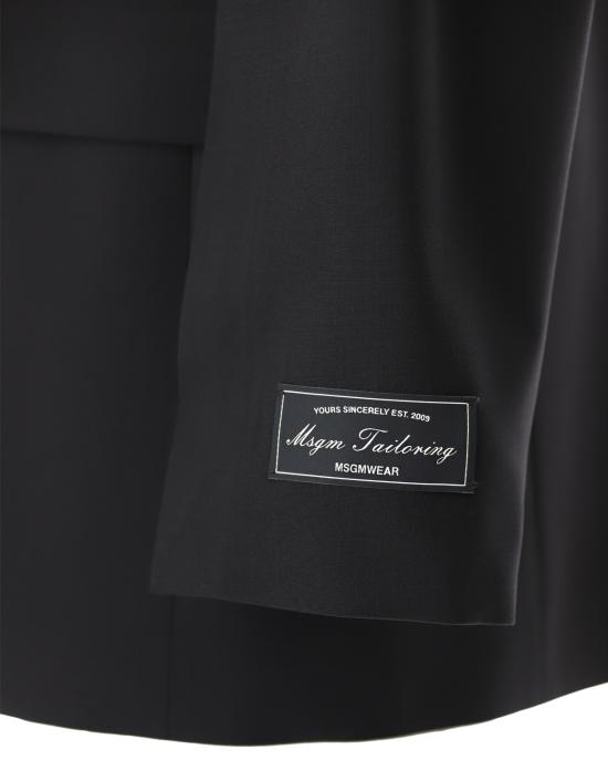  엠에스지엠 수트 자켓 3541MDG11 237606 99 NERO - MSGM