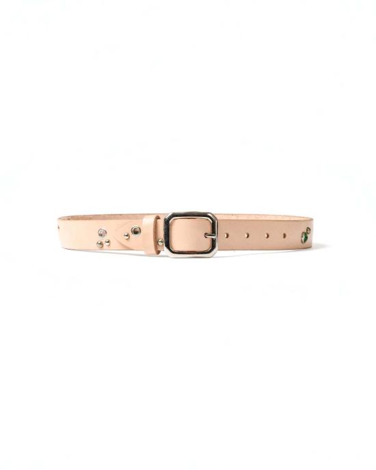  SAMUEL FALZONE 가죽 벨트 Samuel Falzone 희귀 원소 허리띠 - OTHER BRANDS
