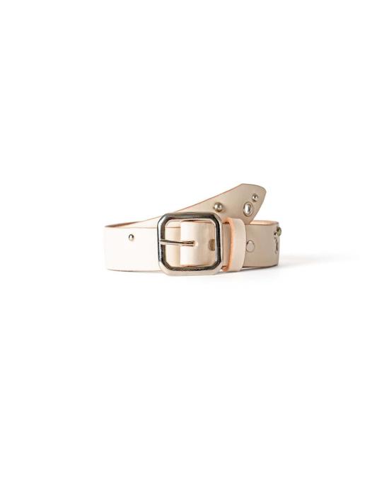  SAMUEL FALZONE 가죽 벨트 Samuel Falzone 희귀 원소 허리띠 - OTHER BRANDS