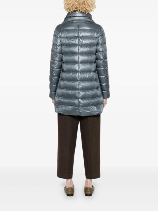 26FW 에르노 아멜리아 A 쉐입 패딩 PI0505DIC 12017Z9002 Light Blue - HERNO