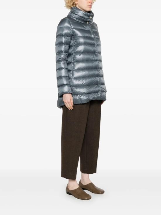 26FW 에르노 아멜리아 A 쉐입 패딩 PI0505DIC 12017Z9002 Light Blue - HERNO