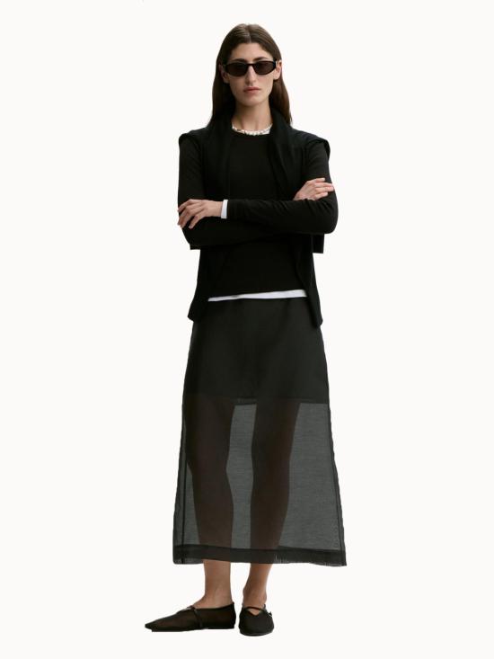  바이말렌비거 롱 스커트 By Malene Birger Esta  블랙 - BY MALENE BIRGER