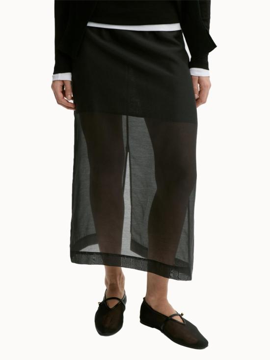  바이말렌비거 롱 스커트 By Malene Birger Esta  블랙 - BY MALENE BIRGER