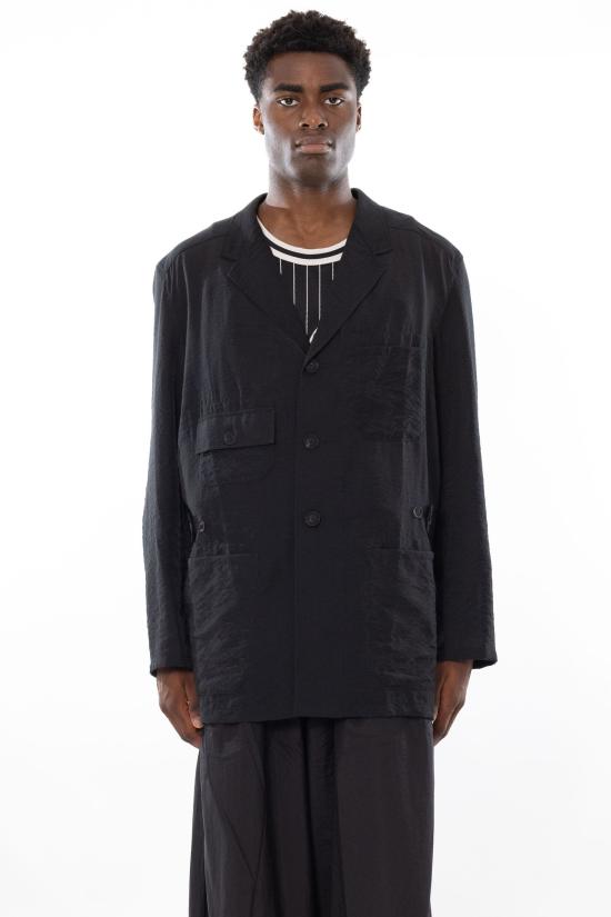 26SS 와이쓰리 수트 자켓 KQ9701 BLACK Black