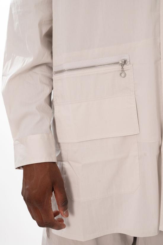 26SS 와이쓰리 긴팔 셔츠 KQ9754 CHALK PEARL Beige - Y-3