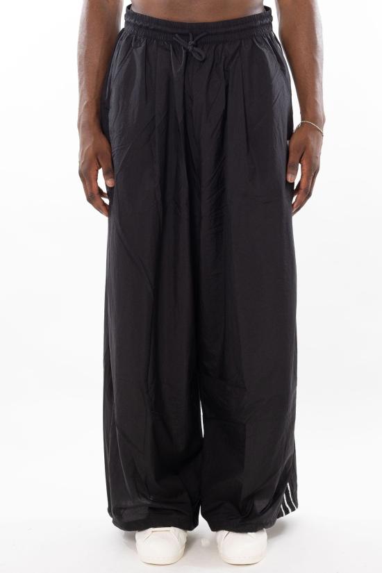 26SS 와이쓰리 로우 엣지 3 스트라이프 와이드 팬츠 KF1192 BLACK Black