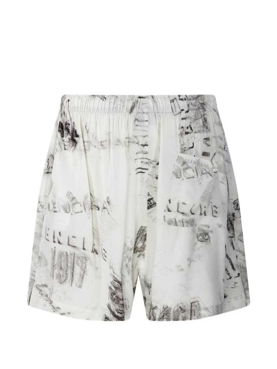 26SS 발렌시아가 숏팬츠 850715TTL781240 Grey - BALENCIAGA