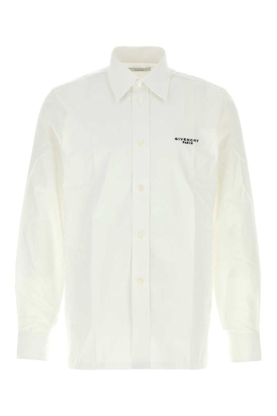 26FW 지방시 긴팔 셔츠 BM616M165R 100 White