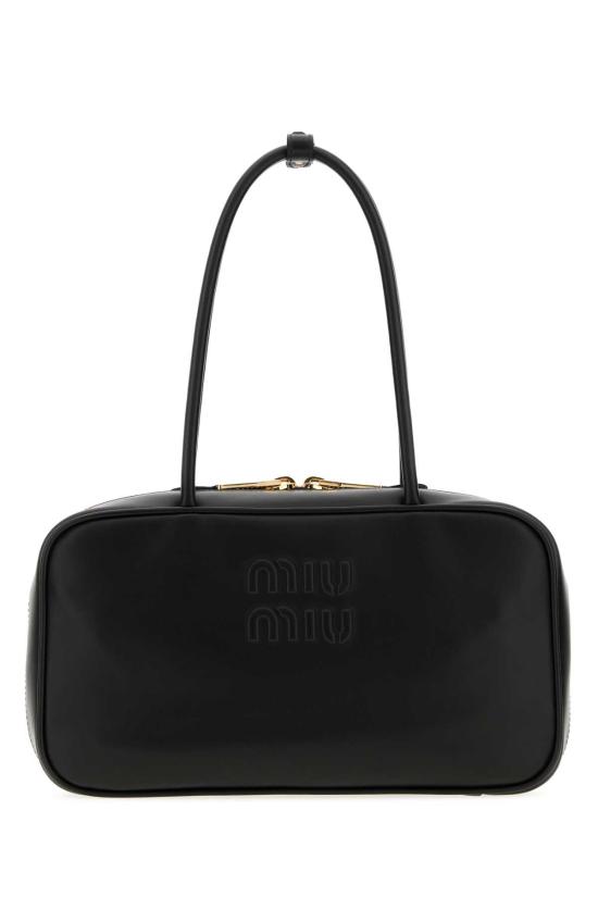 26FW 미우미우 토트백 5BB1722CRW F0002 Black