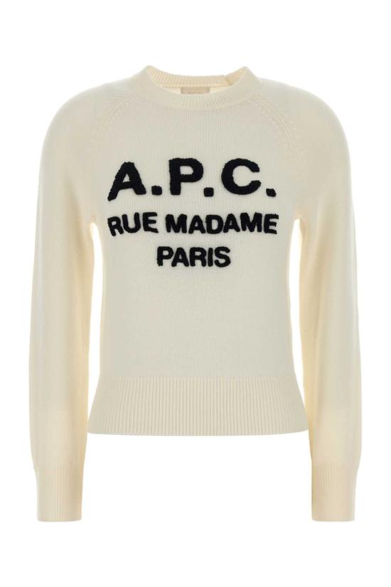 26FW 아페쎄 스웨터 WVAXUF23501 AAD White