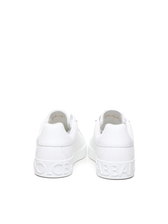 26FW 돌체앤가바나 카프스킨 포르토피노 스니커즈 CS1772 A106580001 BIANCO - DOLCE & GABBANA