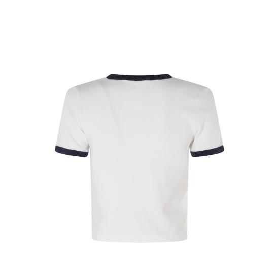 26FW 스포티앤리치 반팔 티셔츠 TO073710509WH WDKNA WHITE - SPORTY & RICH