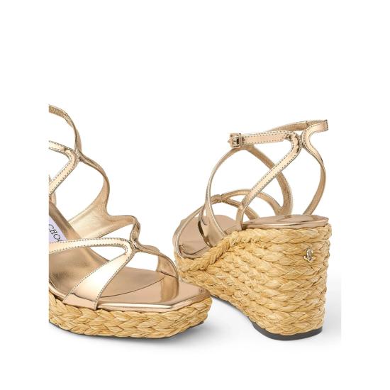 26FW 지미추 샌들 AYLA 85 CUH GOLD - JIMMY CHOO