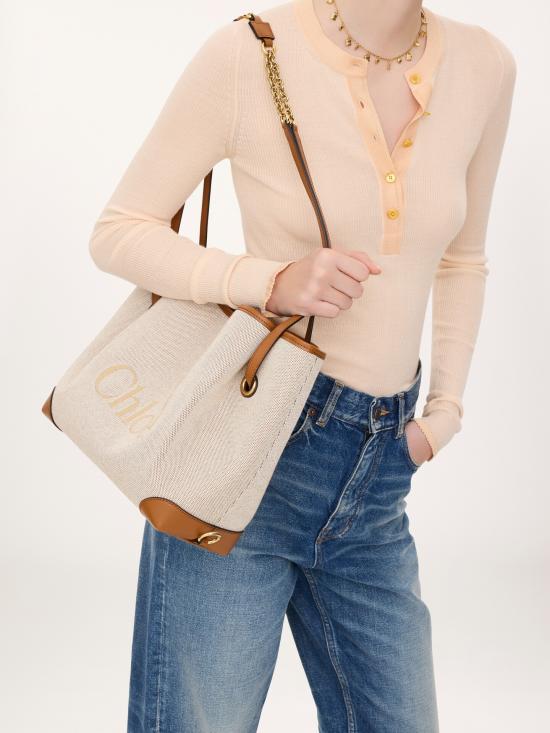 26FW 끌로에 숄더백 CH26AS655S63 26M Beige - CHLOE