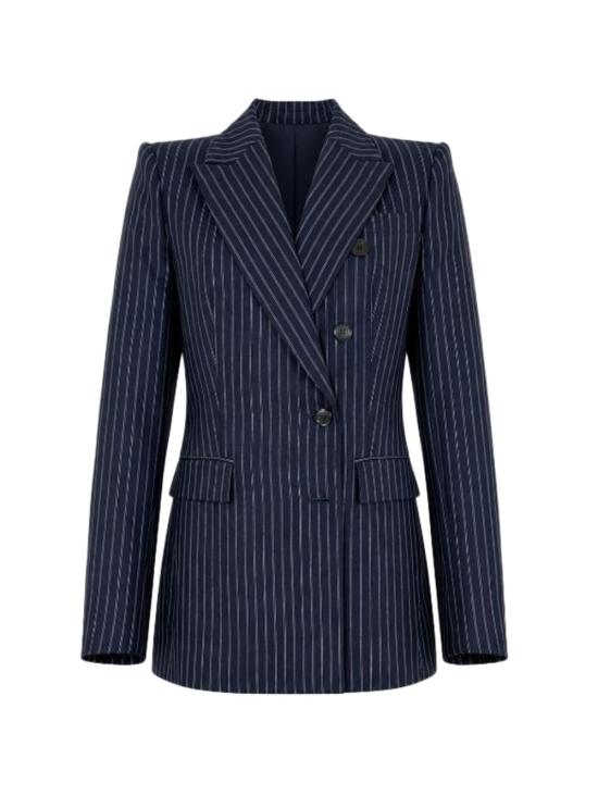 26SS 핑코 수트 자켓 107513 A3NYEZ1 Blu bianco - PINKO