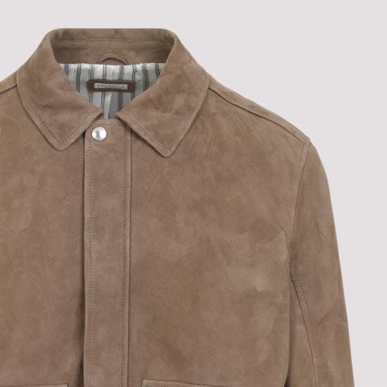 26FW 브루넬로 쿠치넬리 스웨이드 봄버 자켓 MPCAO2026 C2782 JUTA - BRUNELLO CUCINELLI