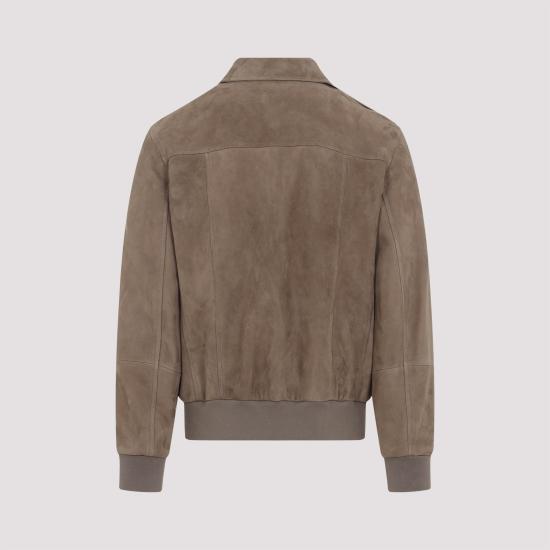 26FW 브루넬로 쿠치넬리 스웨이드 봄버 자켓 MPCAO2026 C2782 JUTA - BRUNELLO CUCINELLI