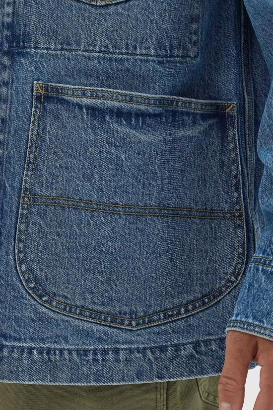  리 데님 자켓 Lee Workwear Chore Coat Mid Wash - LEE