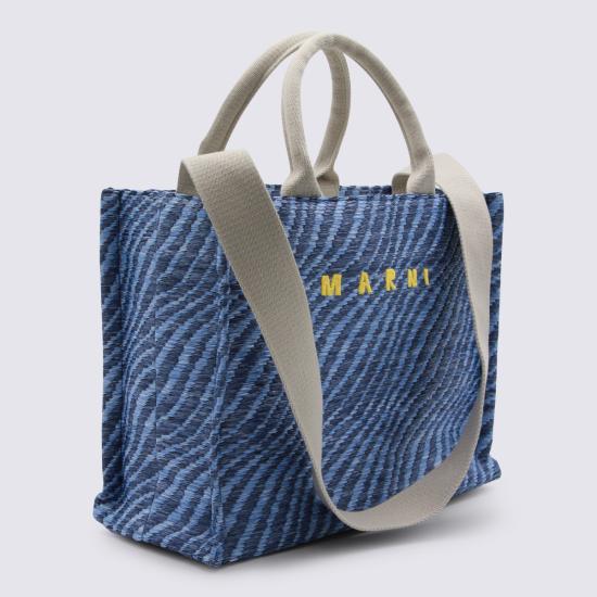 26SS 마르니 토트백 SHMP0077U7 P984100B48 VIVID BLUE - MARNI