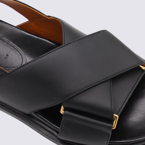 26FW 마르니 샌들 FBMS015701 P361400N99 Black - MARNI