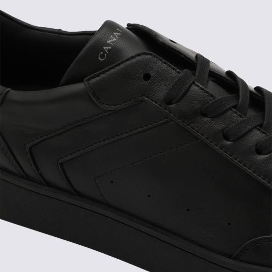 26FW 카날리 스니커즈 491213 RA01019110 Black - CANALI