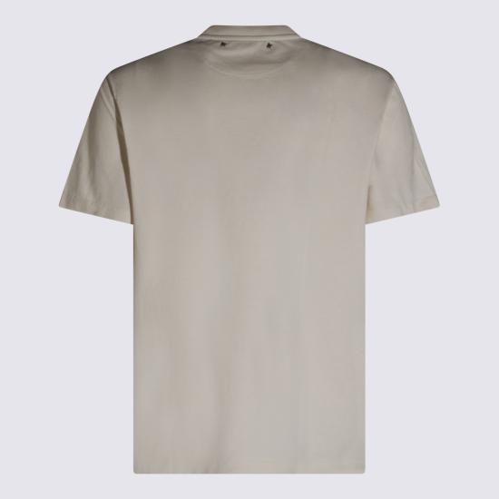 26FW 골든구스 반팔 티셔츠 GMP01220 P00261911560 HERITAGE WHITE - GOLDEN GOOSE