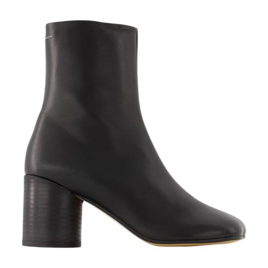 26FW MM6 메종마르지엘라 ANATOMIC 아나토믹 앵클 부츠 S59WU0235 P3628 T8013 black