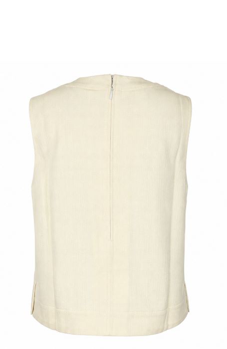 26SS 쉐르 민소매 티셔츠 CHE10006PAMPA BEI1322S Crema - SOEUR