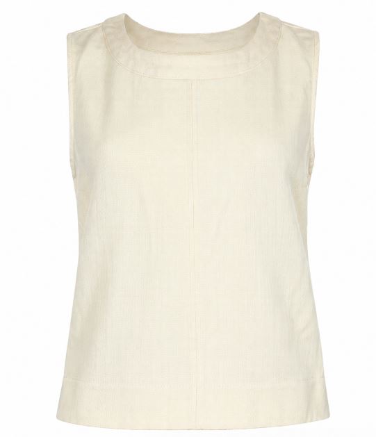 26SS 쉐르 민소매 티셔츠 CHE10006PAMPA BEI1322S Crema